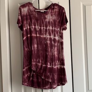 tie dye tunic